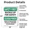 Signmission Safety Culture Sign, 18 in Width, Aluminum, Rectangle, Bilingual OS-2PACK-SF-A-1824-L-10745 - alternate 4